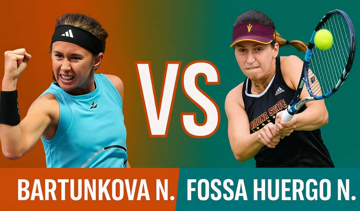Pronostico WTA Bartunkova N. vs Fossa Huergo N. | Quote, Statistiche e Analisi Pre-Partita