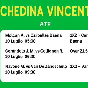 Schedina Vincente – ATP Challenger 10/07/2025