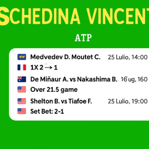 Schedina Vincente – ATP 25/07/2025