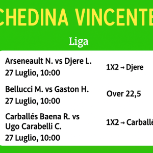 Schedina Vincente – ATP Toronto 27/07/2025