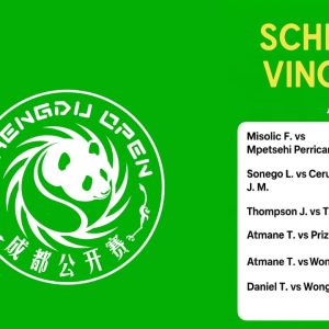 Schedina Vincente – ATP Chengdu 18/09/2025