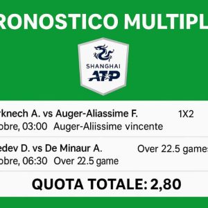 Schedina Vincente – ATP Shanghai 10/10/2025